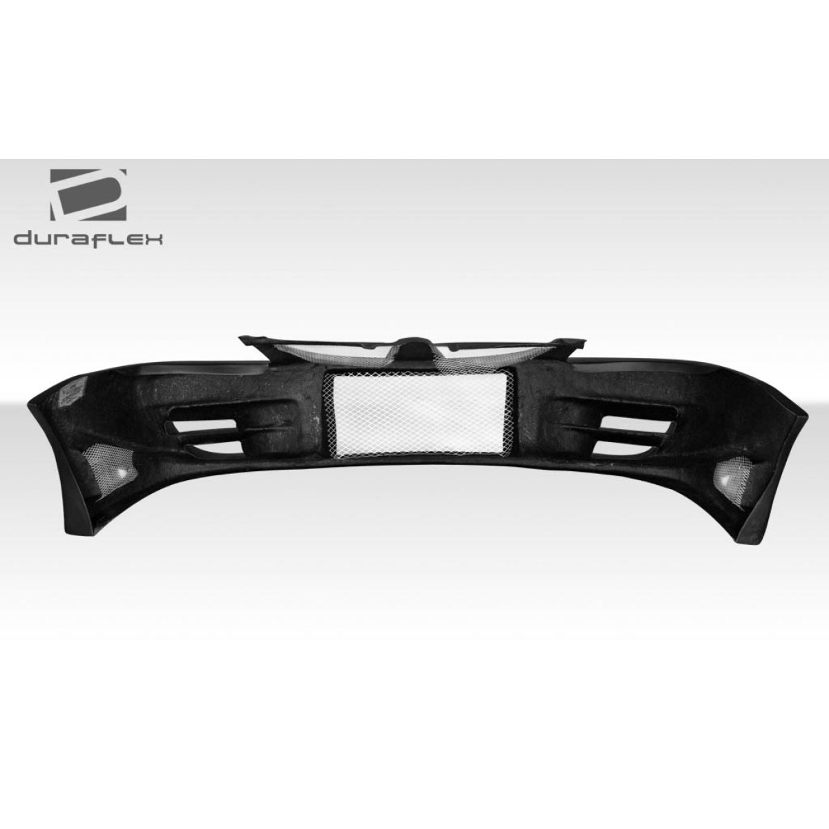 Modify your Mitsubishi Lancer 2004 with our Exterior/Front Bumpers or Lips - Front view showcasing bumper design and details