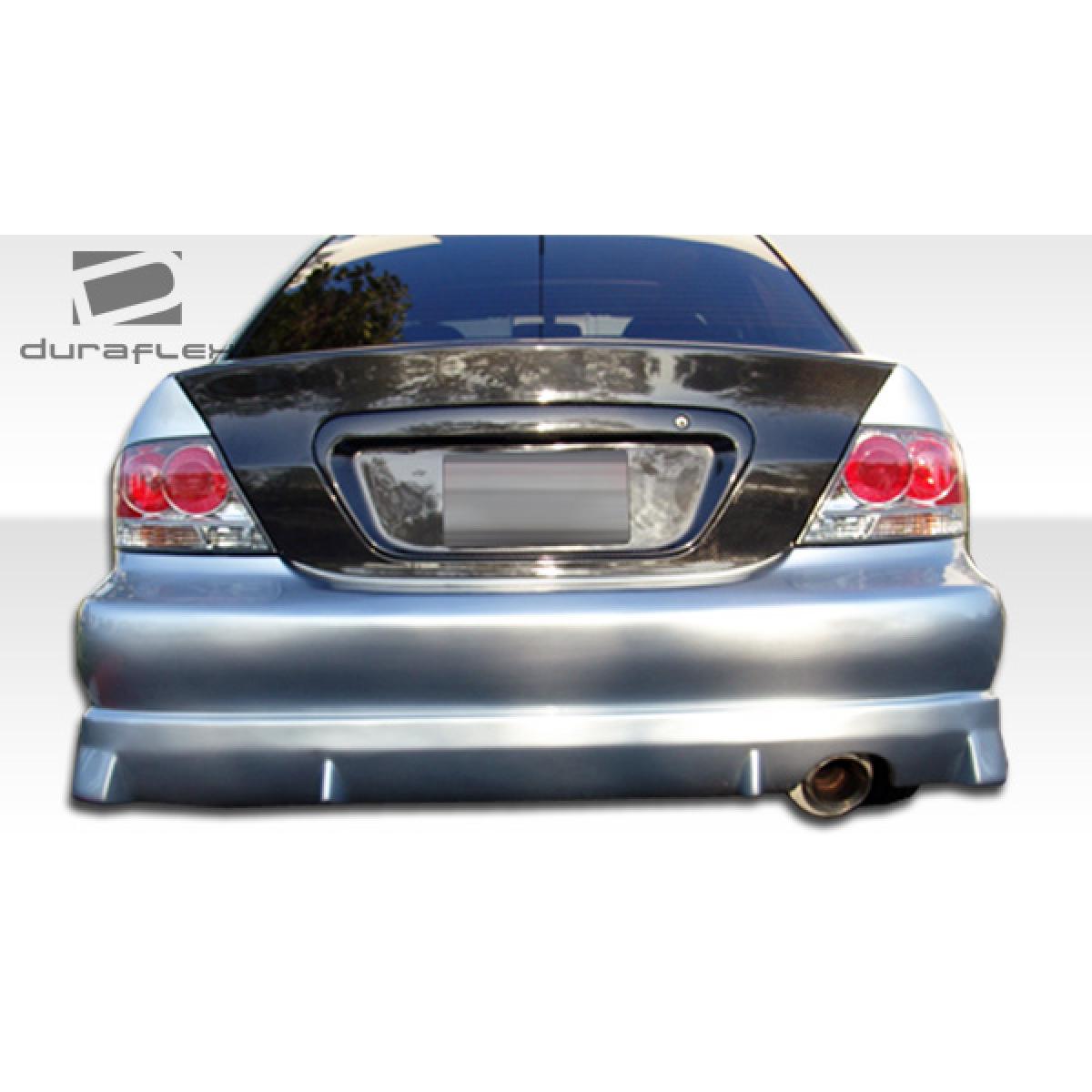 Modify your Mitsubishi Lancer 2004 with our Exterior/Complete Body Kits - Rear view at a slight upward angle