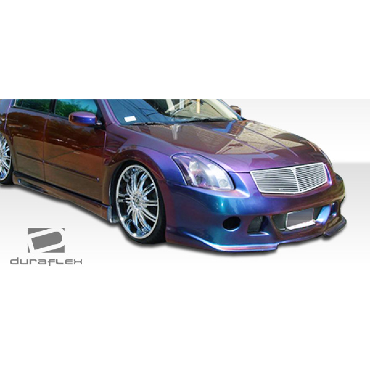 Modify your Nissan Maxima 2004 with our Exterior/Complete Body Kits - Front angle view of the Nissan Maxima bumper