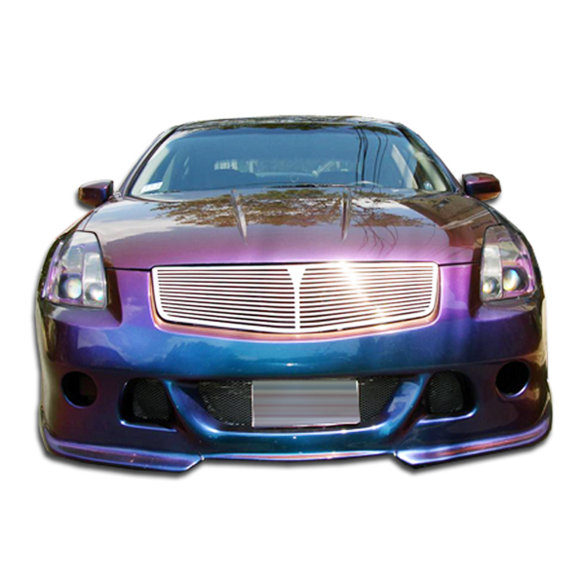 Modify your Nissan Maxima 2004 with our Exterior/Complete Body Kits - Front view of vehicle at straight angle