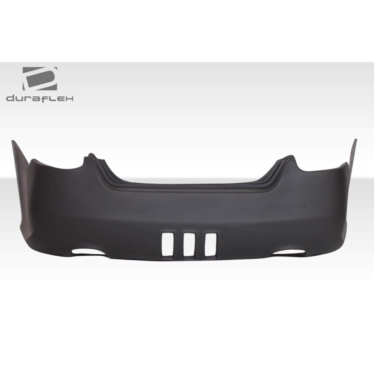 Modify your Nissan Maxima 2004 with our Exterior/Rear Bumpers or Lips - Angled view of rear bumper part from the front