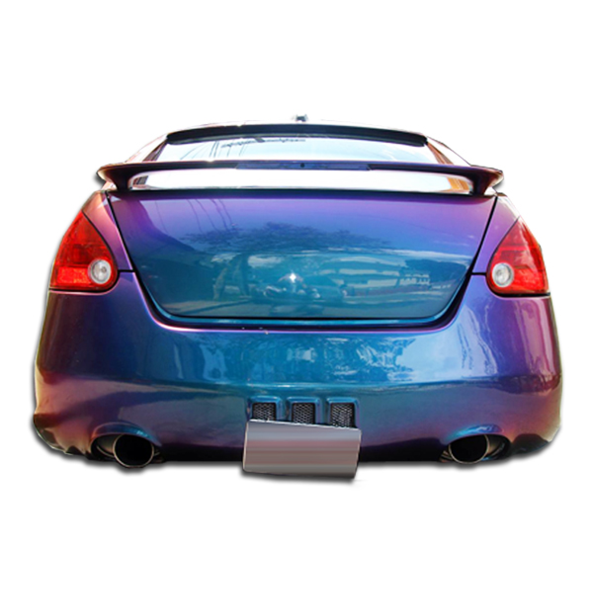 Modify your Nissan Maxima 2004 with our Exterior/Rear Bumpers or Lips - Rear view with slight upward angle