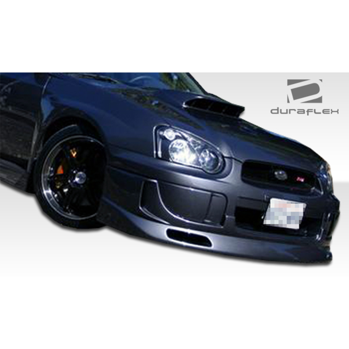 Modify your Subaru Impreza 2004 with our Exterior/Front Bumpers or Lips - Part shown at a low front angle