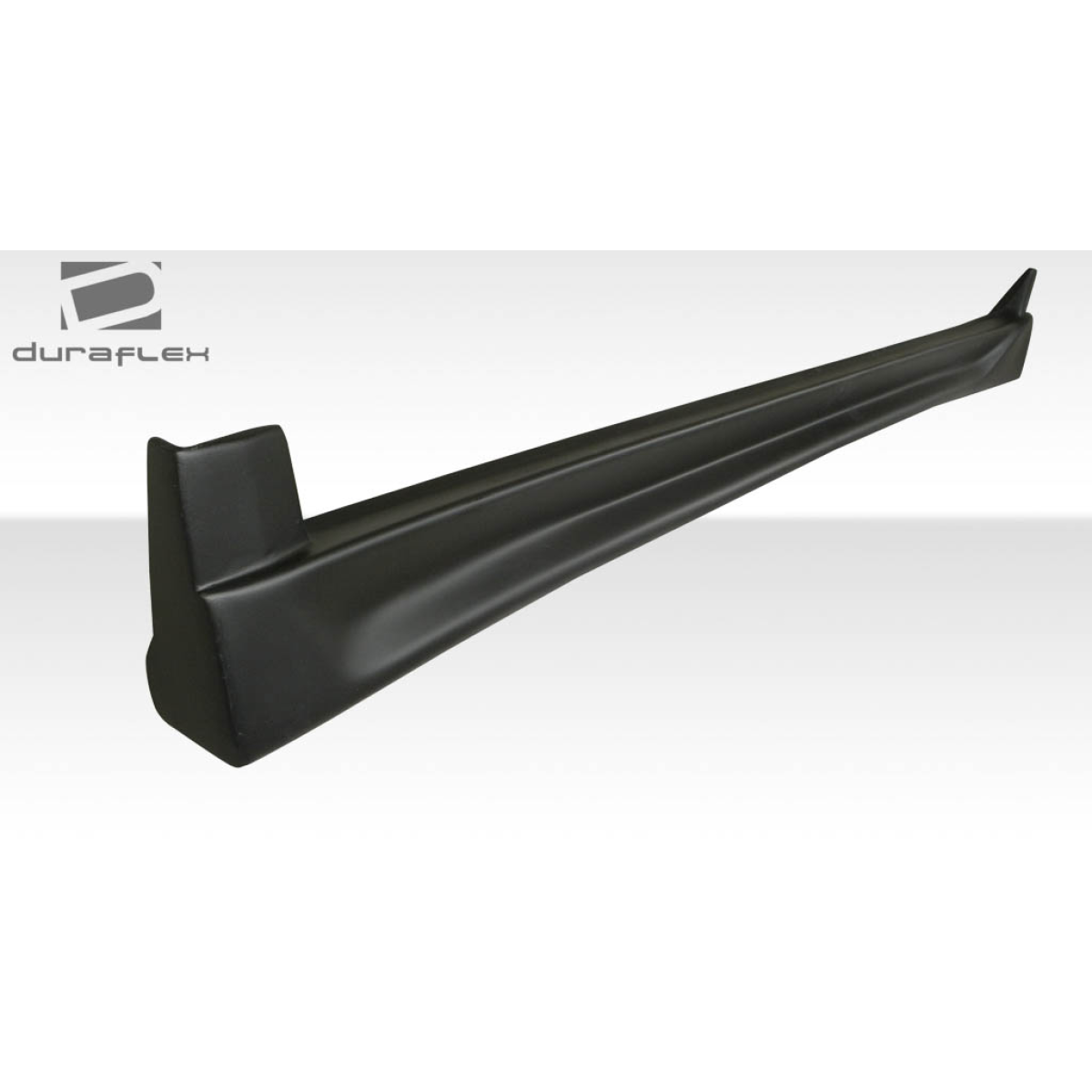 Modify your Subaru Impreza 2002 with our Exterior/Side Skirts - Side view showing a sharp angle of the skirt