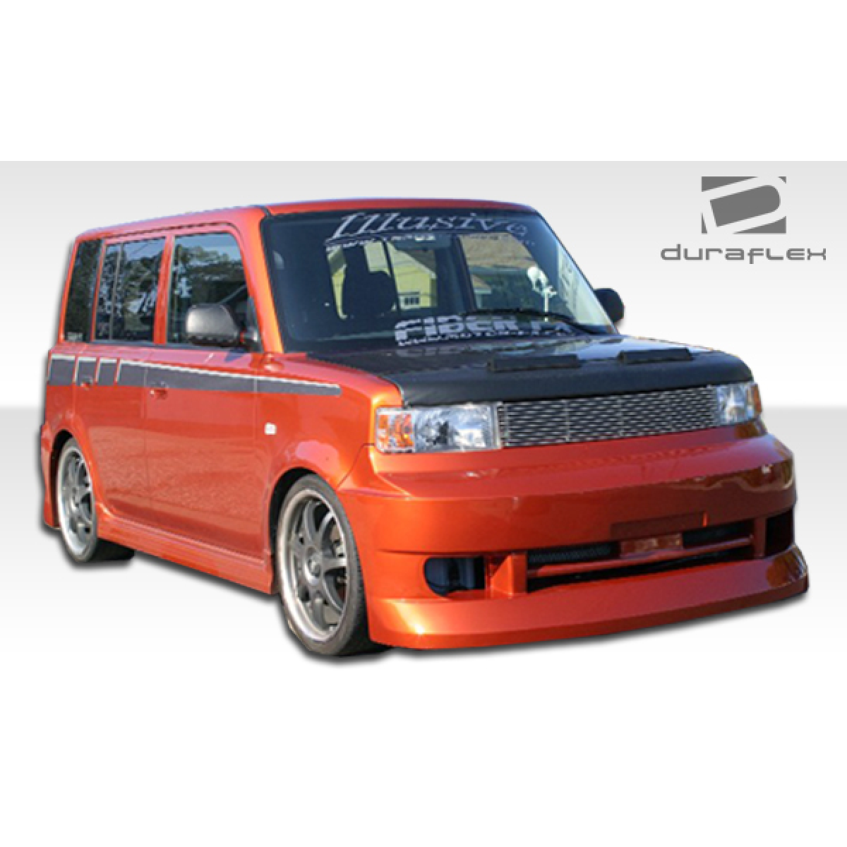 Modify your Scion xB 2004 with our Exterior/Complete Body Kits - Front angle view of the Scion xB vehicle