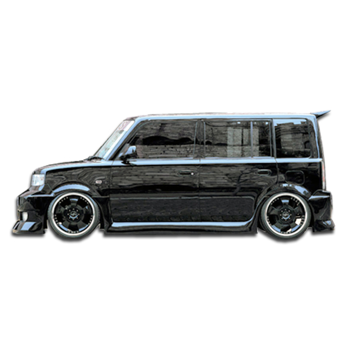 Modify your Scion xB 2004 with our Exterior/Complete Body Kits - Side profile view of the vehicle