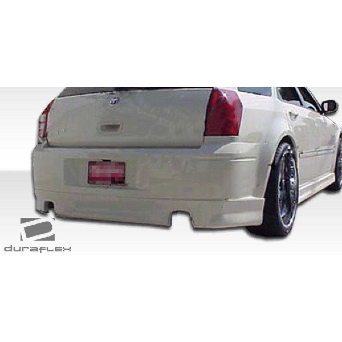 Modify your Chrysler 300 2005 with our Exterior/Complete Body Kits - Rear angle view of vehicle side skirts