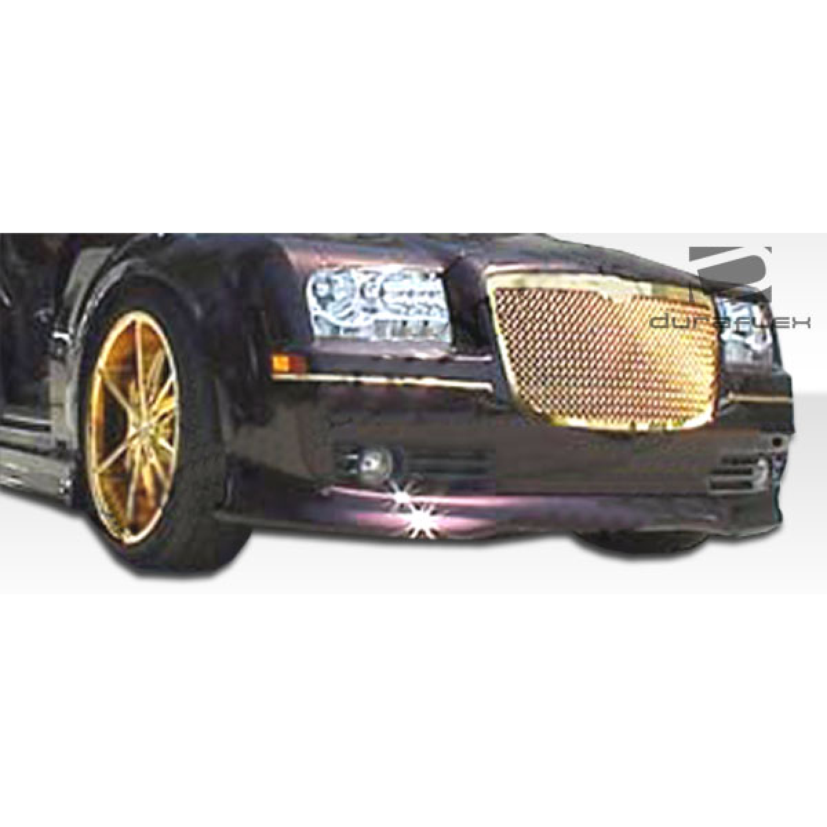 Modify your Chrysler 300 2005 with our Exterior/Front Bumpers or Lips - Front angle showcasing bumper and lip design