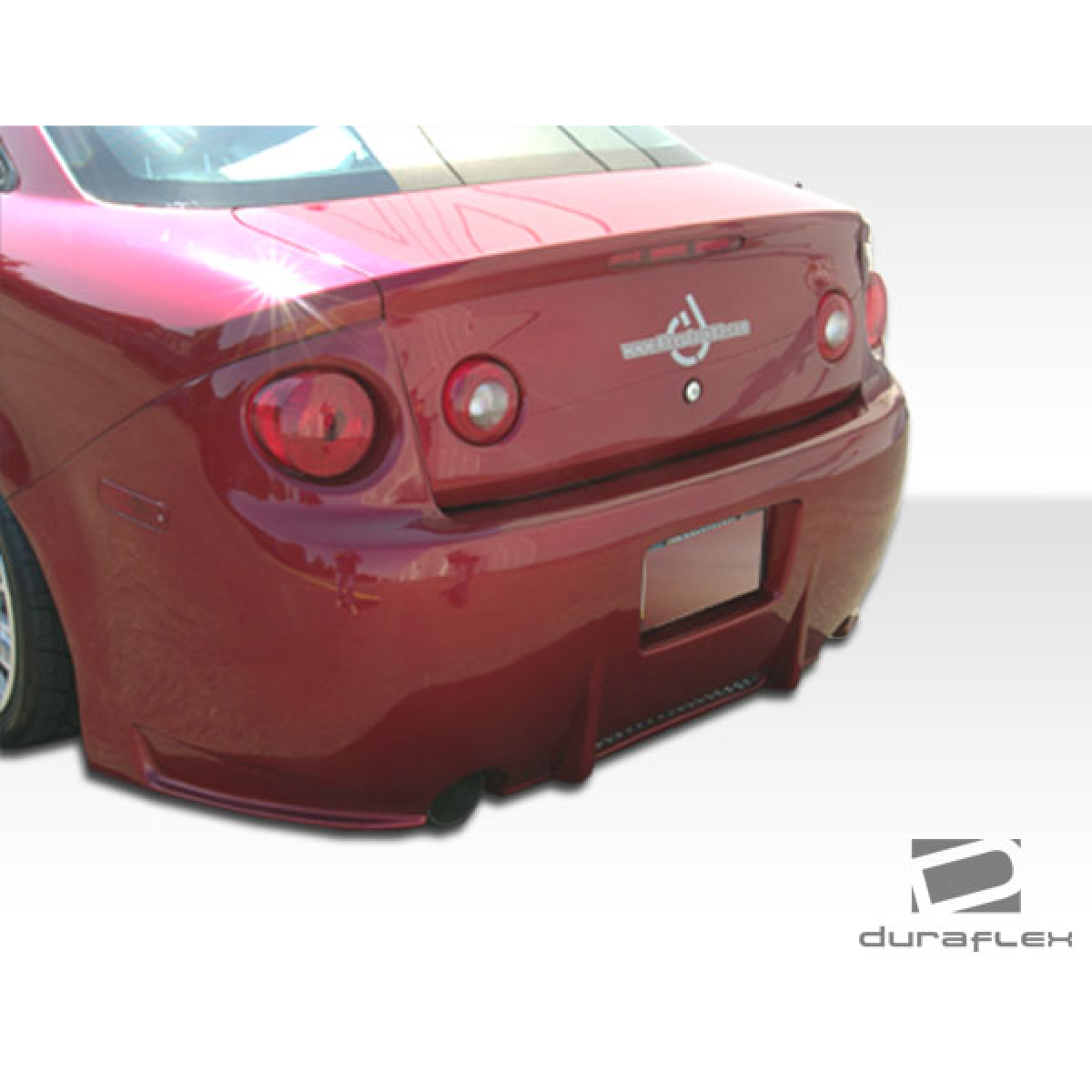 Modify your Chevrolet Cobalt 2005 with our Exterior/Rear Bumpers or Lips - Rear view angle showcasing the rear bumper design