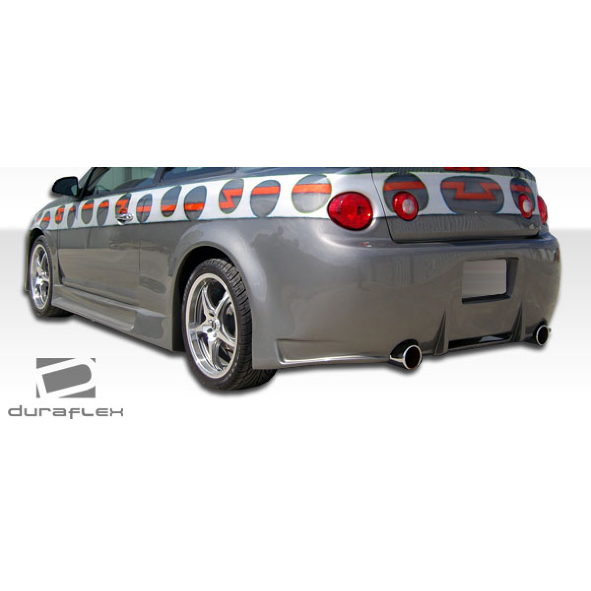 Modify your Chevrolet Cobalt 2005 with our Exterior/Rear Bumpers or Lips - Viewed from slightly behind and to the side