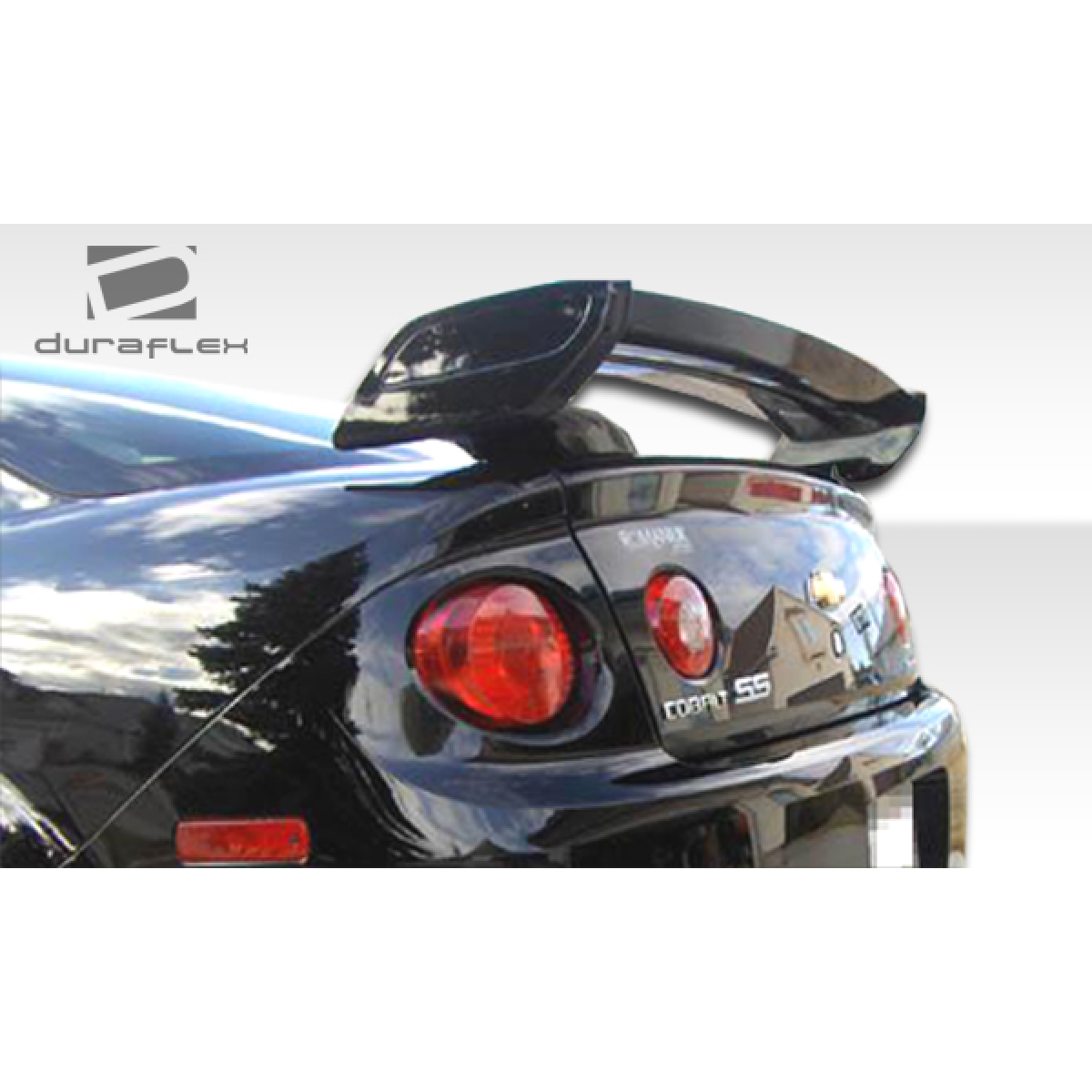 Modify your Chevrolet Cobalt 2005 with our Exterior/Wings - Part is viewed from a rear angle to highlight design