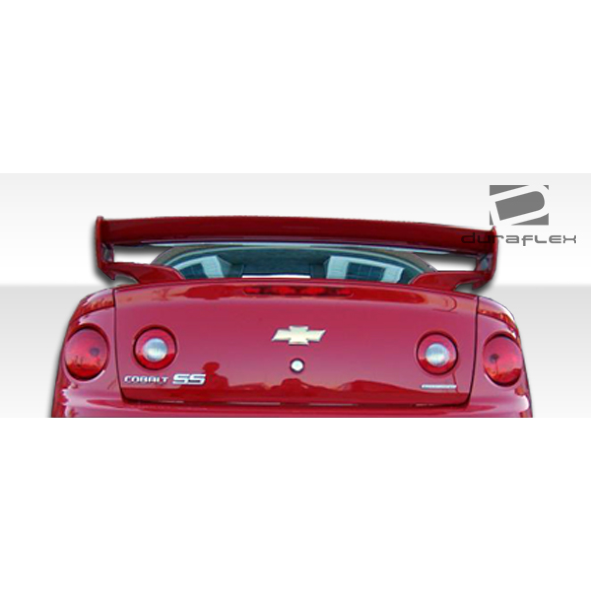 Modify your Chevrolet Cobalt 2005 with our Exterior/Wings - Shown from a rear view angle