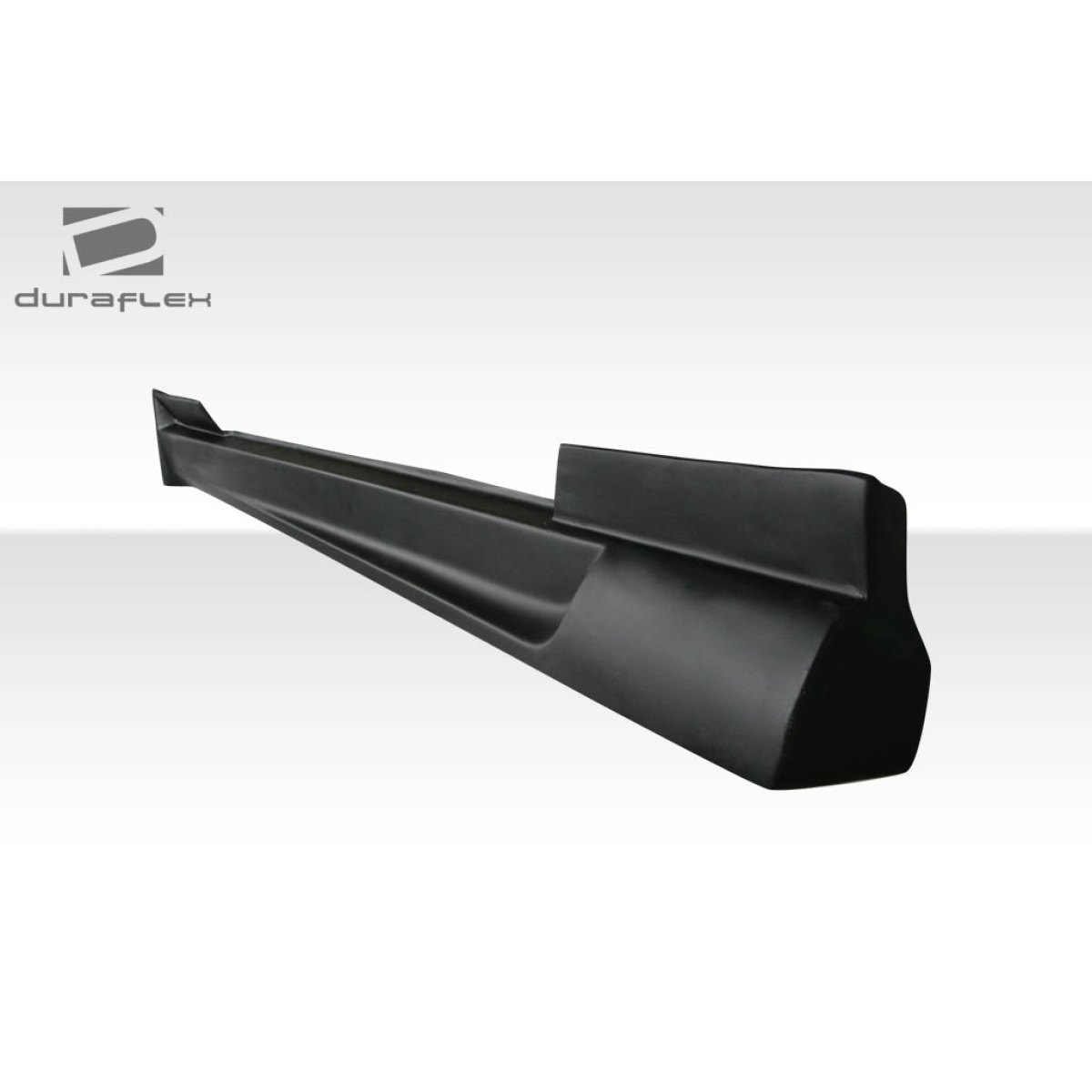 Modify your Ford Mustang 2005 with our Exterior/Side Skirts - Side view of the product angled slightly upward