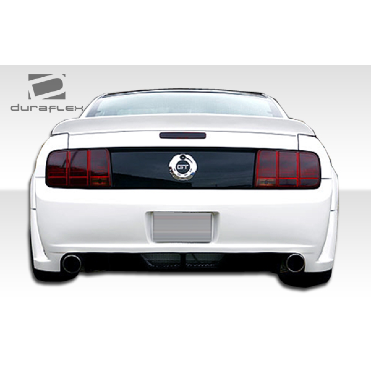 Modify your Ford Mustang 2005 with our Exterior/Wings - Rear view angle of the vehicle part