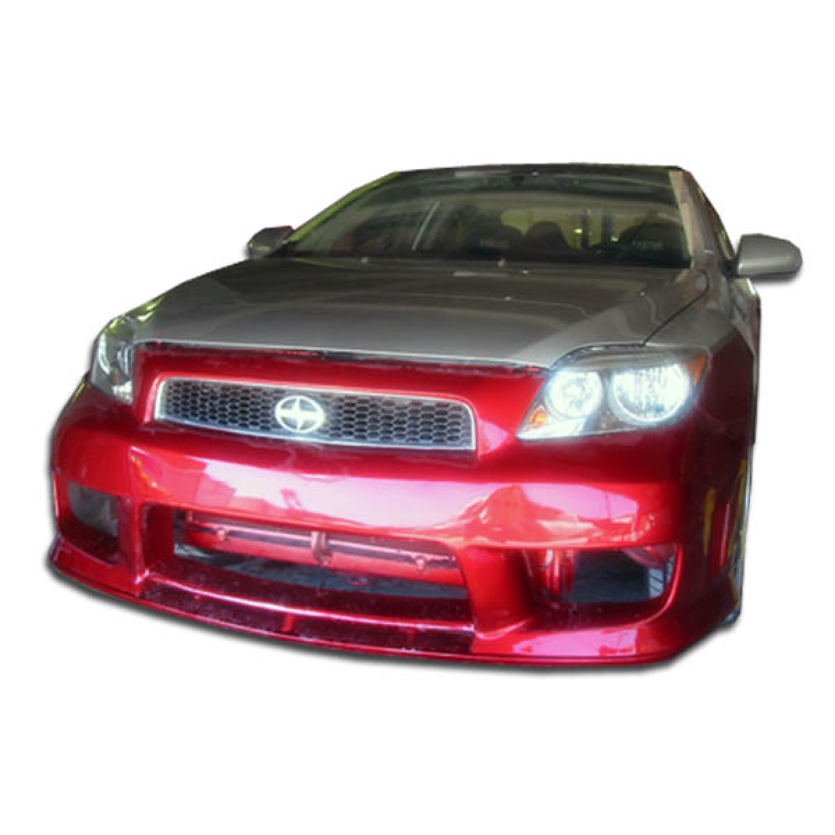 Modify your Scion tC 2005 with our Exterior/Front Bumpers or Lips - Front view of vehicle at a slight angle