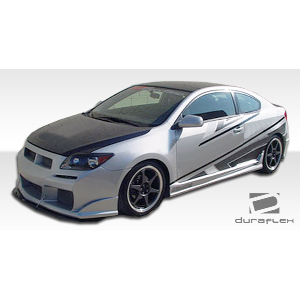 Modify your Scion tC 2005 with our Exterior/Front Bumpers or Lips - The image is viewed from the side angle