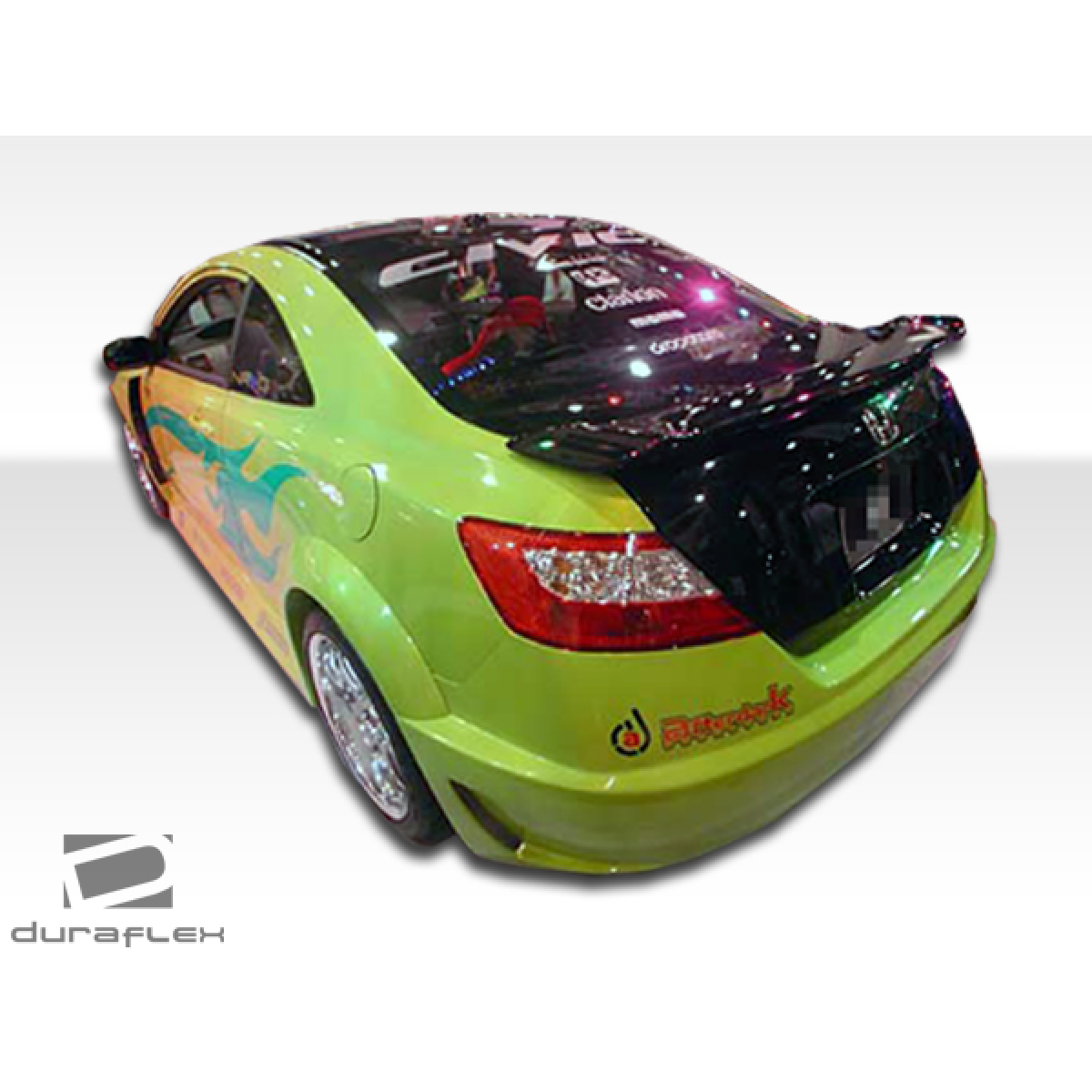 Modify your Honda Civic 2006 with our Exterior/Fenders - Rear three quarter angle view of Honda Civic