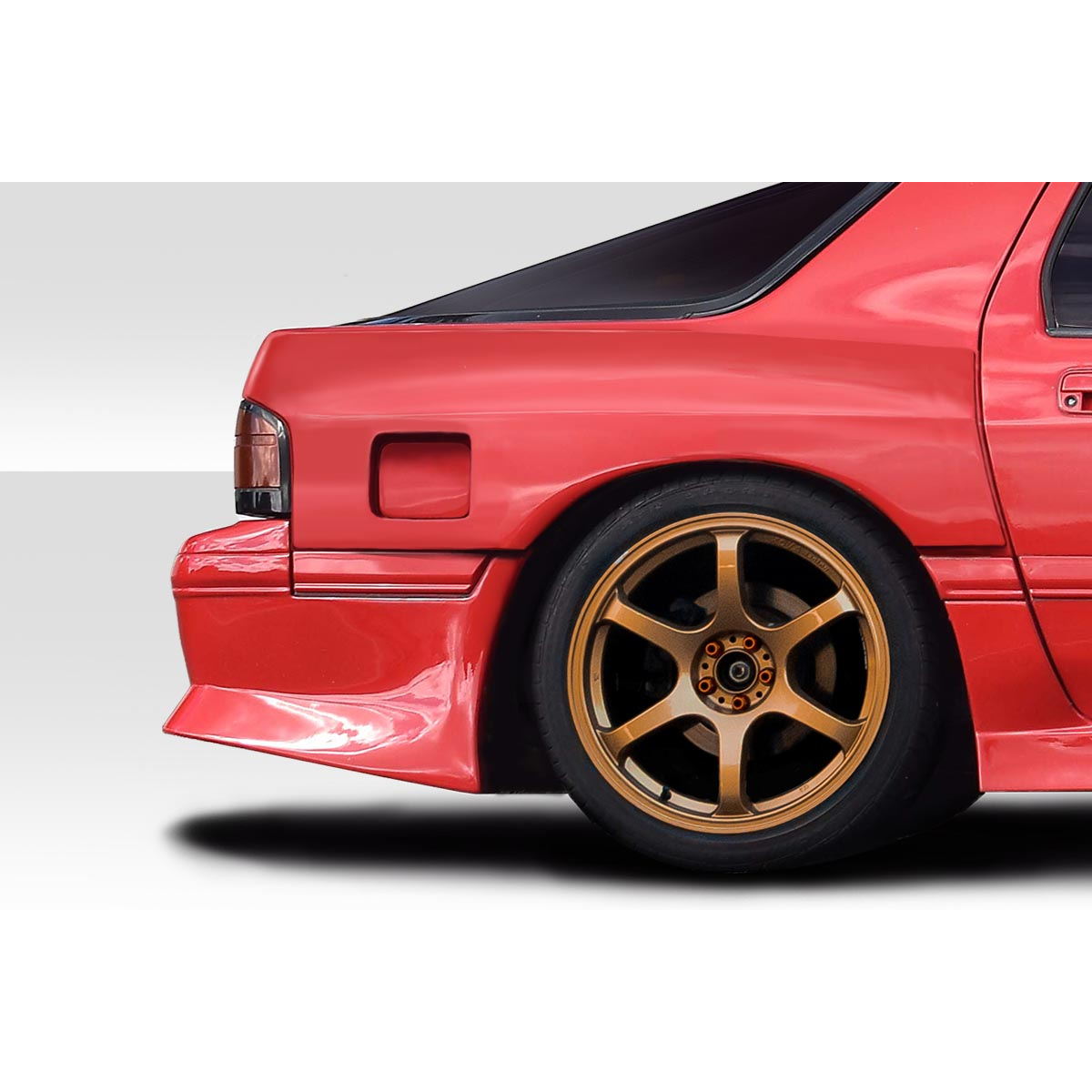 Modify your Mazda RX-7 1986 with our Exterior/Fenders - Image is viewed from a side angle