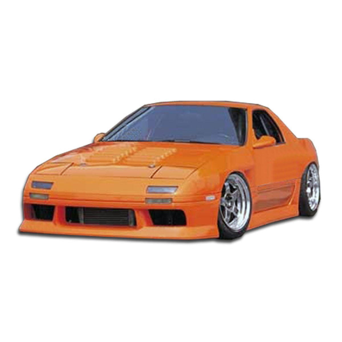 Modify your Mazda RX-7 1986 with our Exterior/Front Bumpers or Lips - Front view of Mazda RX-7 sport bumper