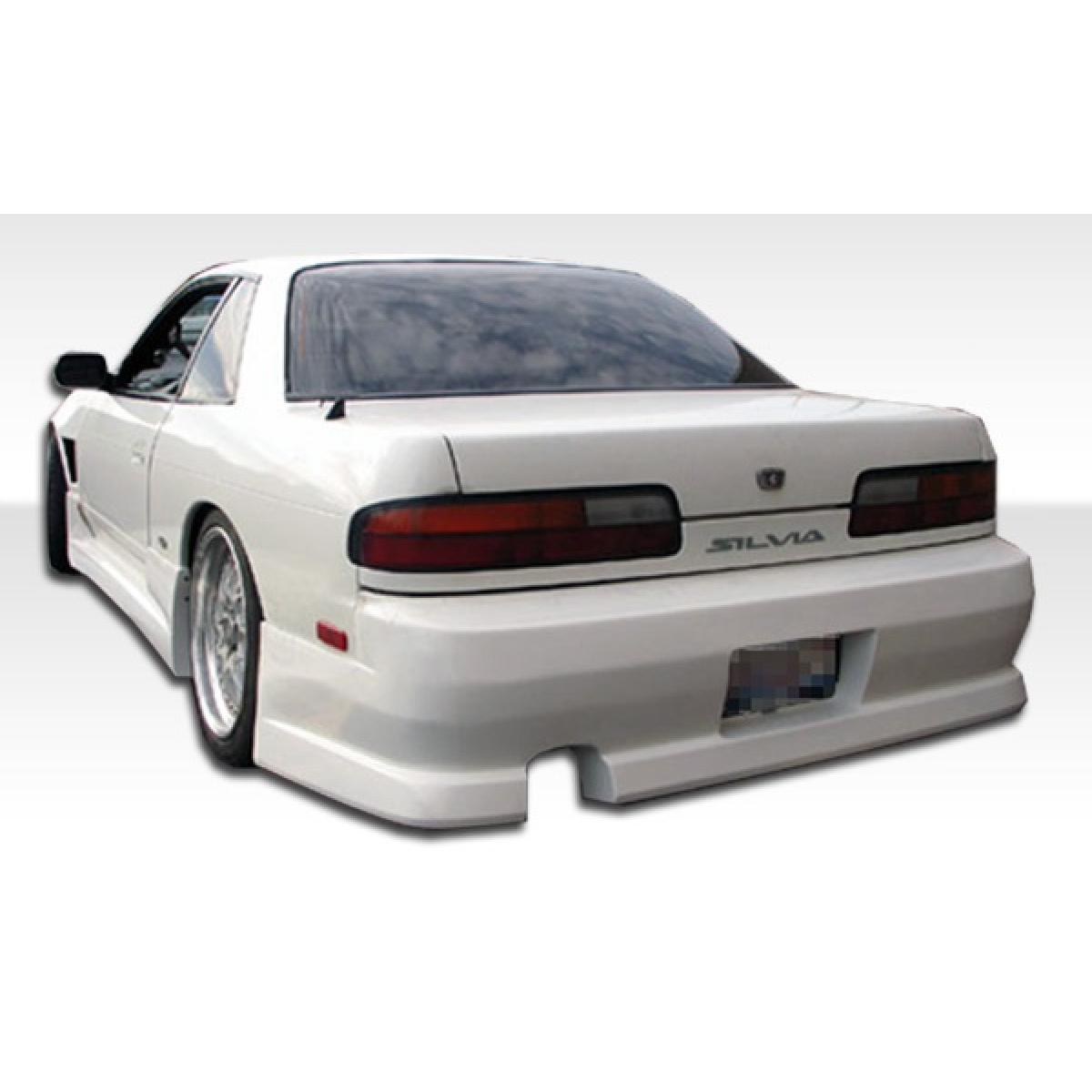 Modify your Nissan 240SX 1989 with our Exterior/Complete Body Kits - Rear angle view of the Nissan 240SX