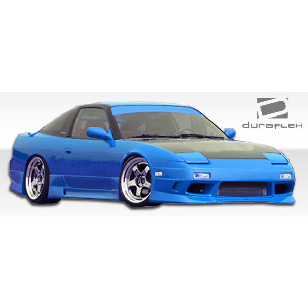 Modify your Nissan 240SX 1989 with our Exterior/Complete Body Kits - Side view angle of the Nissan 240SX