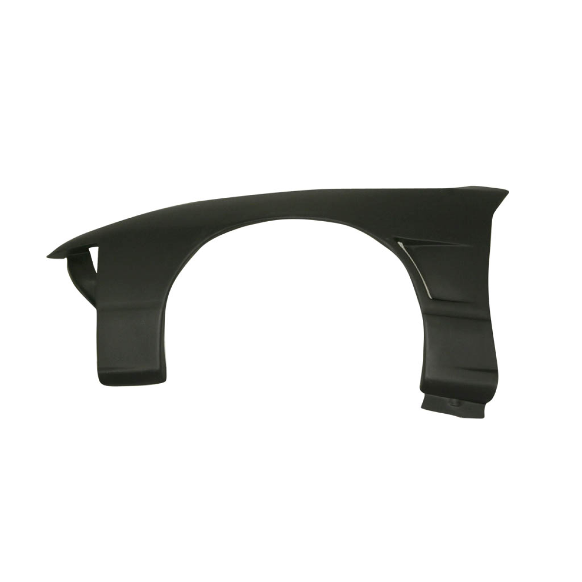 Modify your Nissan 240SX 1989 with our Exterior/Fenders - Side view of fender part from the front angle