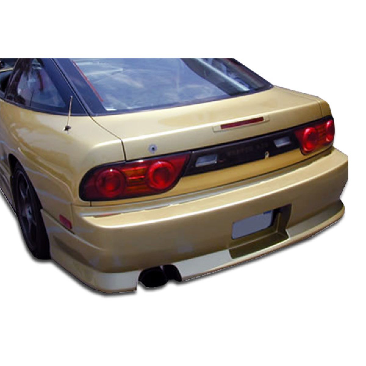 Modify your Nissan 240SX 1989 with our Exterior/Complete Body Kits - Rear three quarter angle of the vehicle