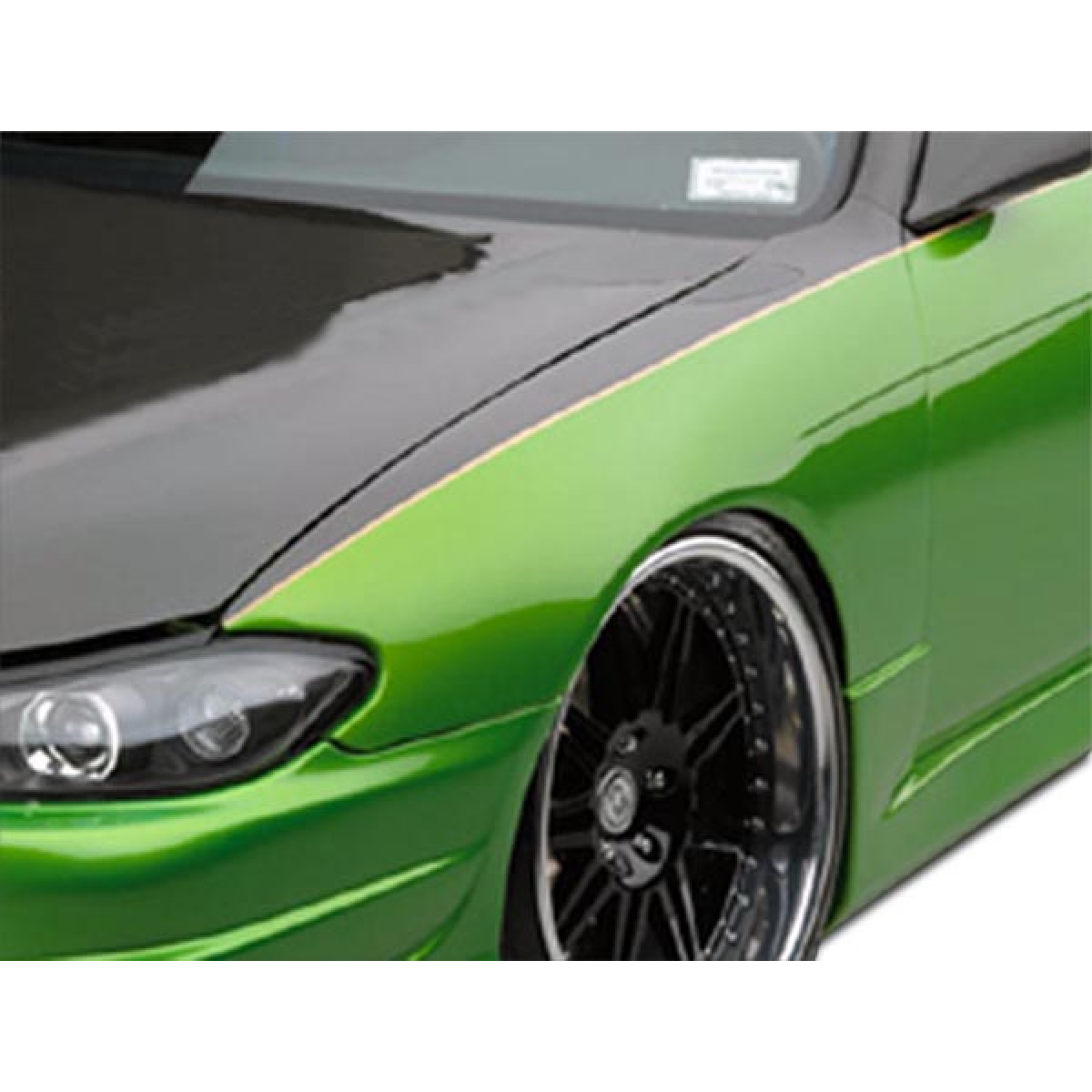 Modify your Nissan 240SX 1989 with our Exterior/Complete Body Kits - Part is viewed from a frontal angle