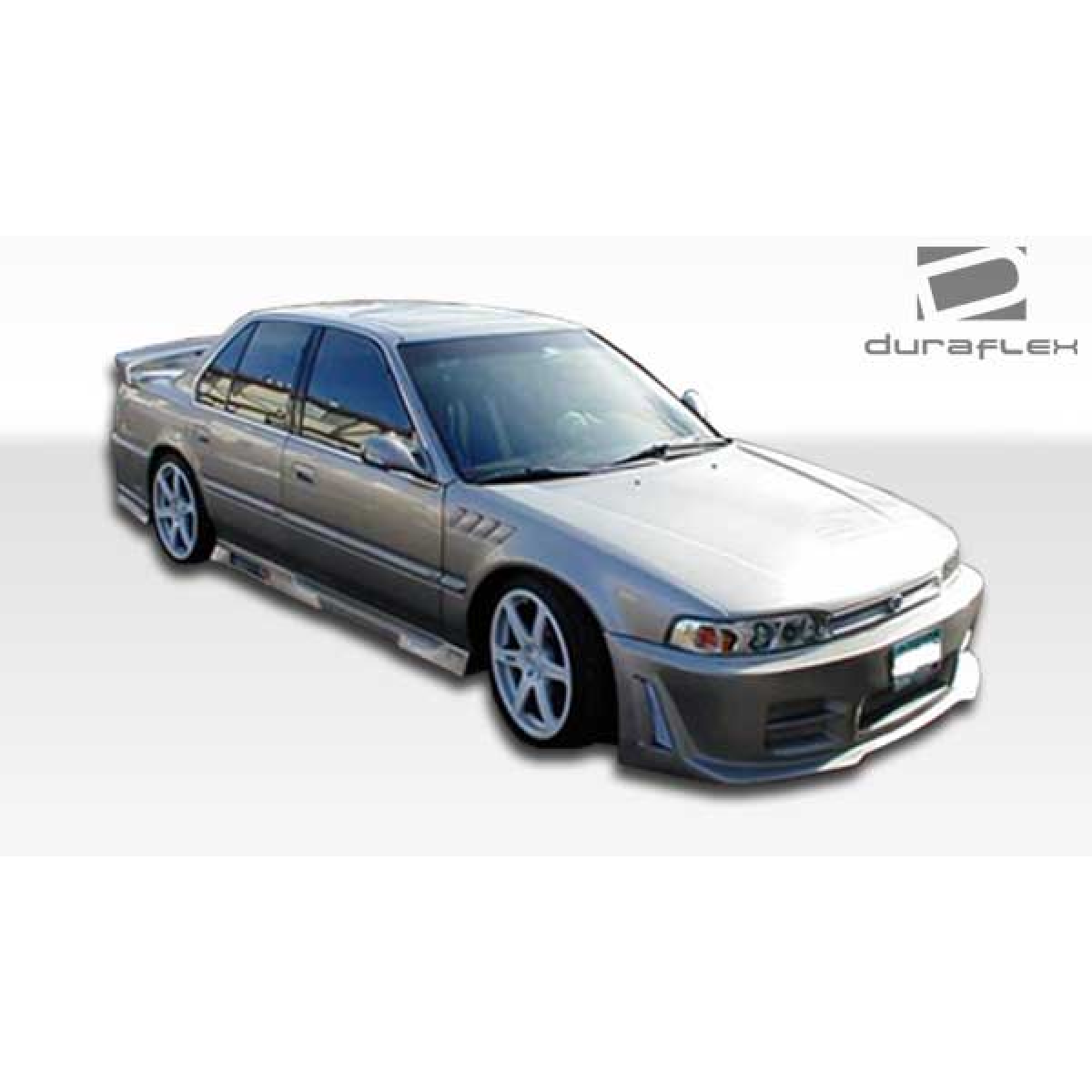 Modify your Honda Accord 1990 with our Exterior/Front Bumpers or Lips - Frontal view of a car at slight angle