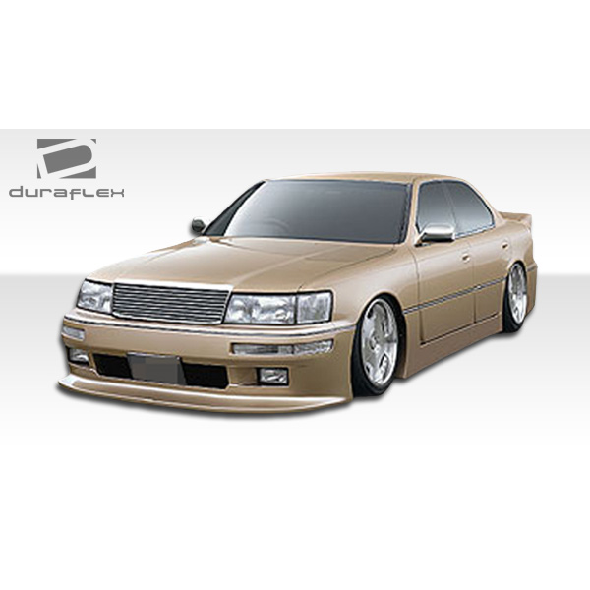 Modify your Lexus LS400 1990 with our Exterior/Side Skirts - Viewed from slightly angled front side