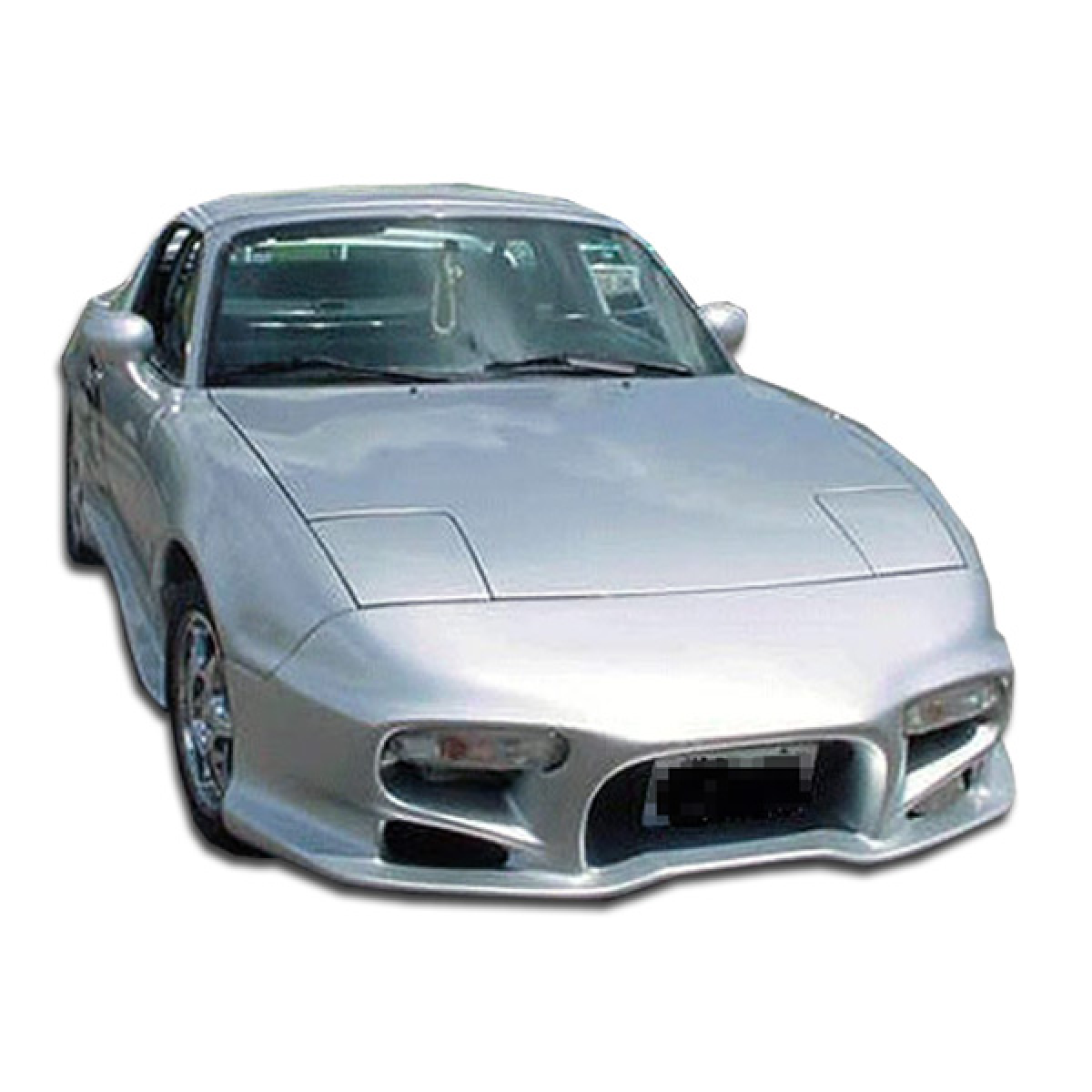 Modify your Mazda Miata 1990 with our Exterior/Complete Body Kits - Front view of bumper at a slight angle