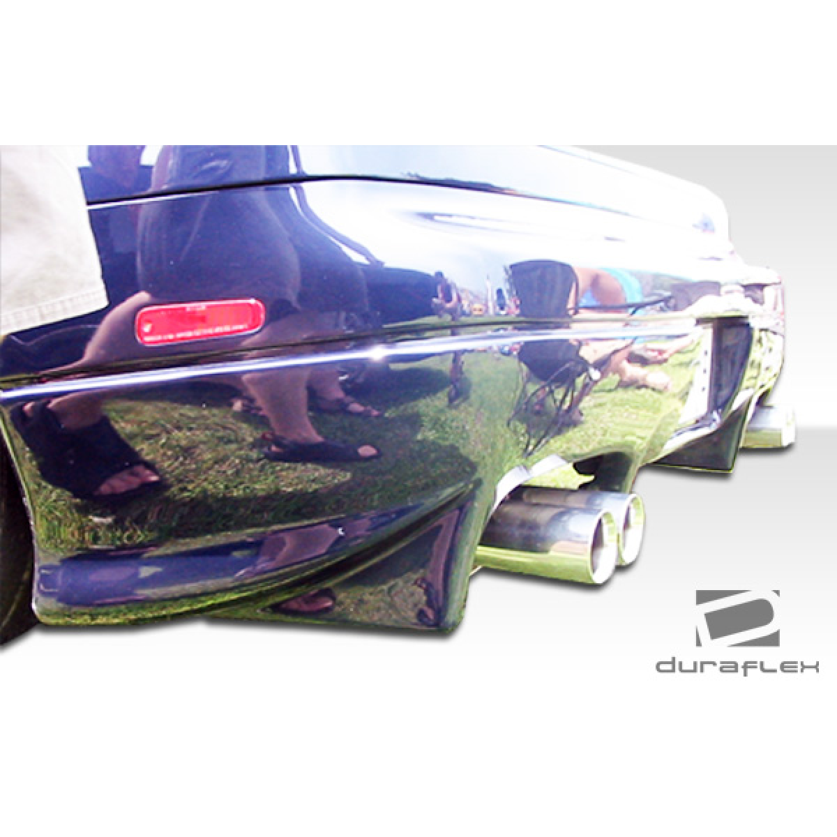 Modify your Nissan 300ZX 1990 with our Exterior/Rear Bumpers or Lips - The image shows the part from a low angle