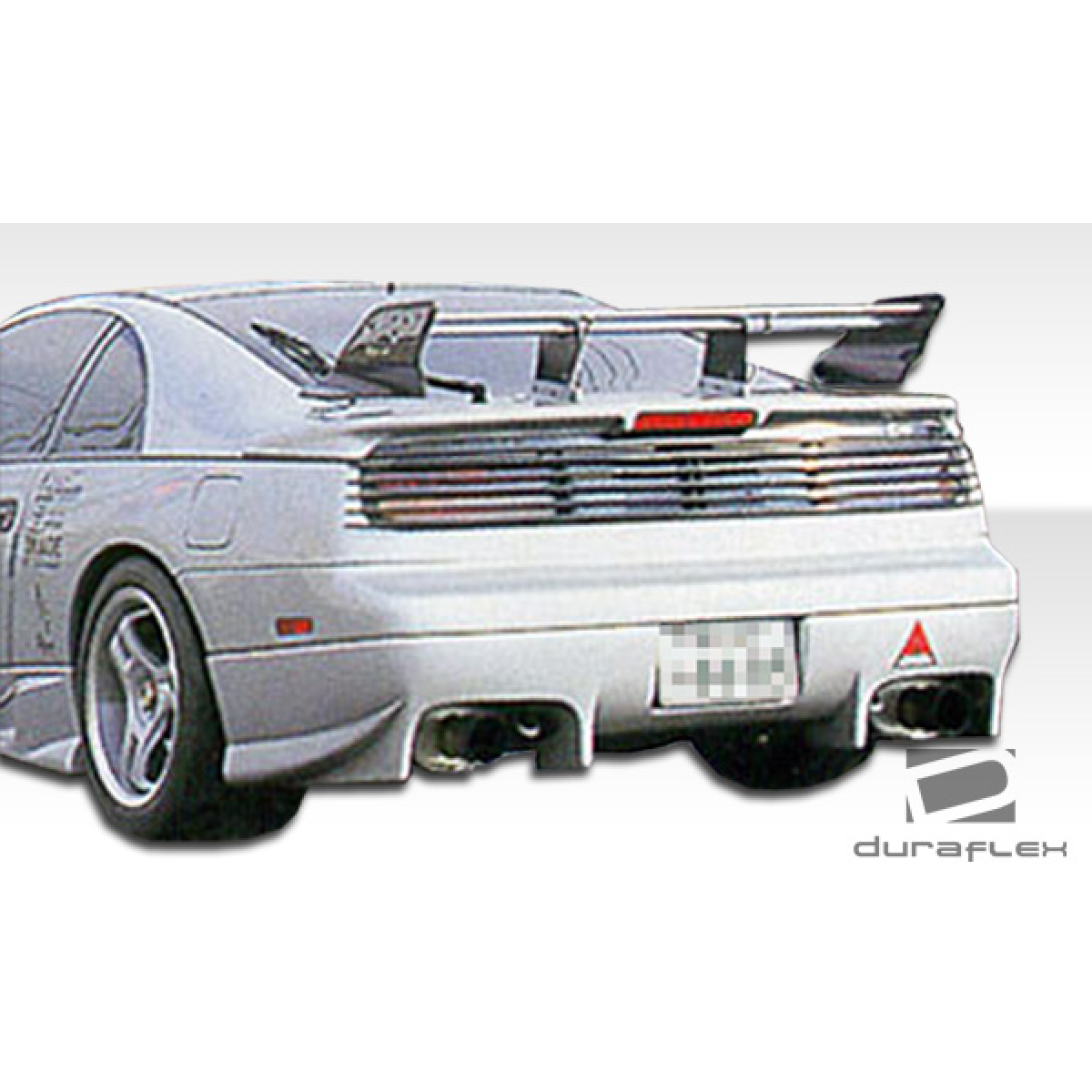 Modify your Nissan 300ZX 1990 with our Exterior/Rear Bumpers or Lips - The part is viewed from a slight rear angle