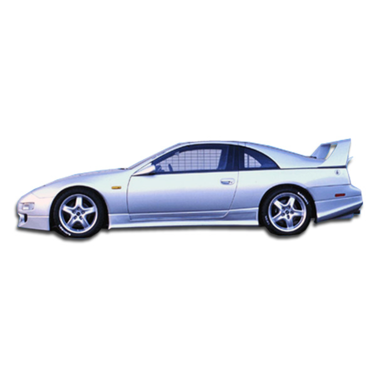 Modify your Nissan 300ZX 1990 with our Exterior/Side Skirts - Side view of Nissan 300ZX showing rocker panels