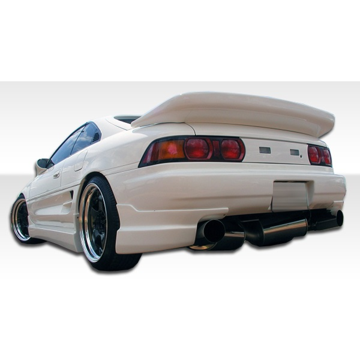 Modify your Toyota MR2 1991 with our Exterior/Complete Body Kits - Image shows rear angle of the vehicle