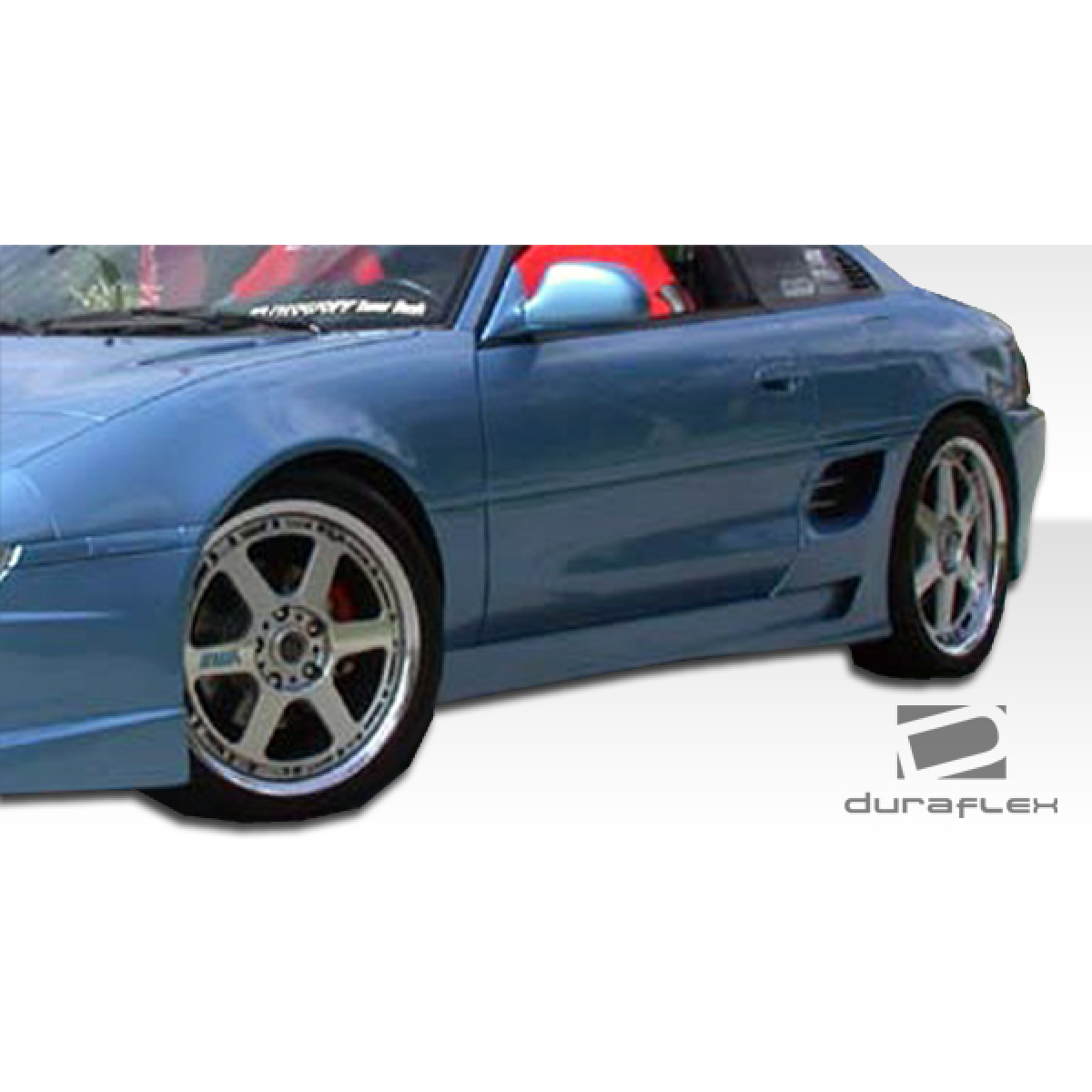 Modify your Toyota MR2 1991 with our Exterior/Complete Body Kits - Side angle view of the vehicle part