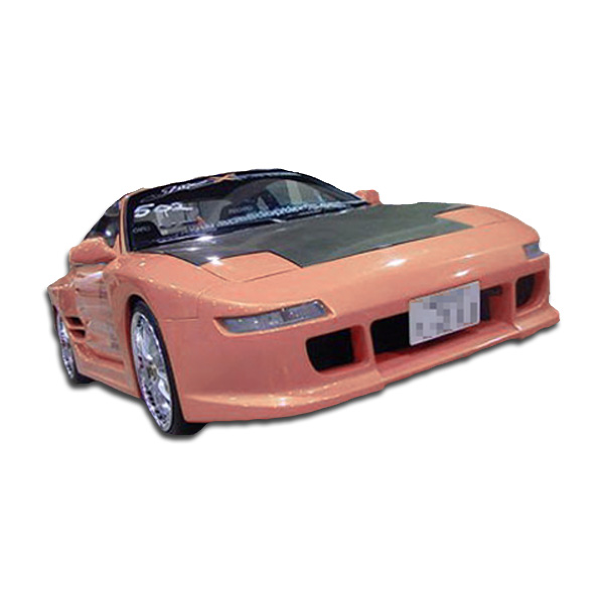 Modify your Toyota MR2 1991 with our Exterior/Front Bumpers or Lips - Front angle view of a custom MR2 bumper