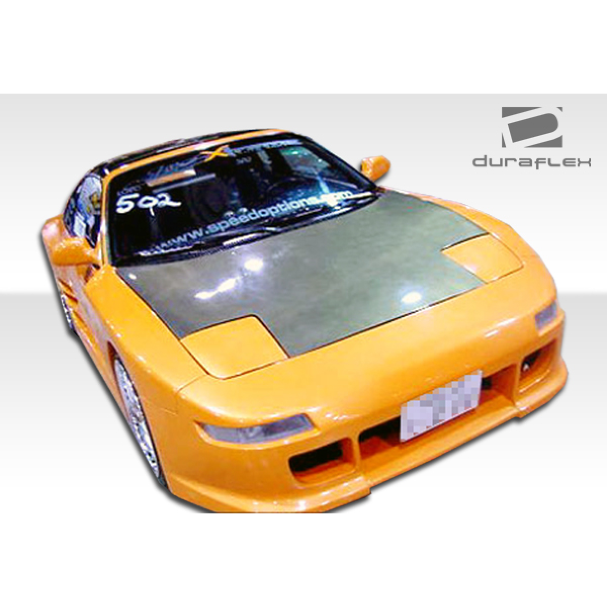 Modify your Toyota MR2 1991 with our Exterior/Complete Body Kits - Front angle view of the car with fender