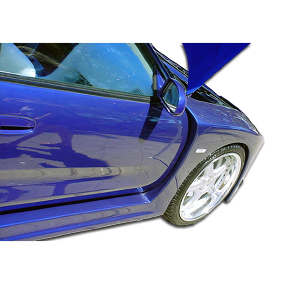 Modify your Toyota MR2 1991 with our Exterior/Complete Body Kits - Viewed from a high angle approaching the fender