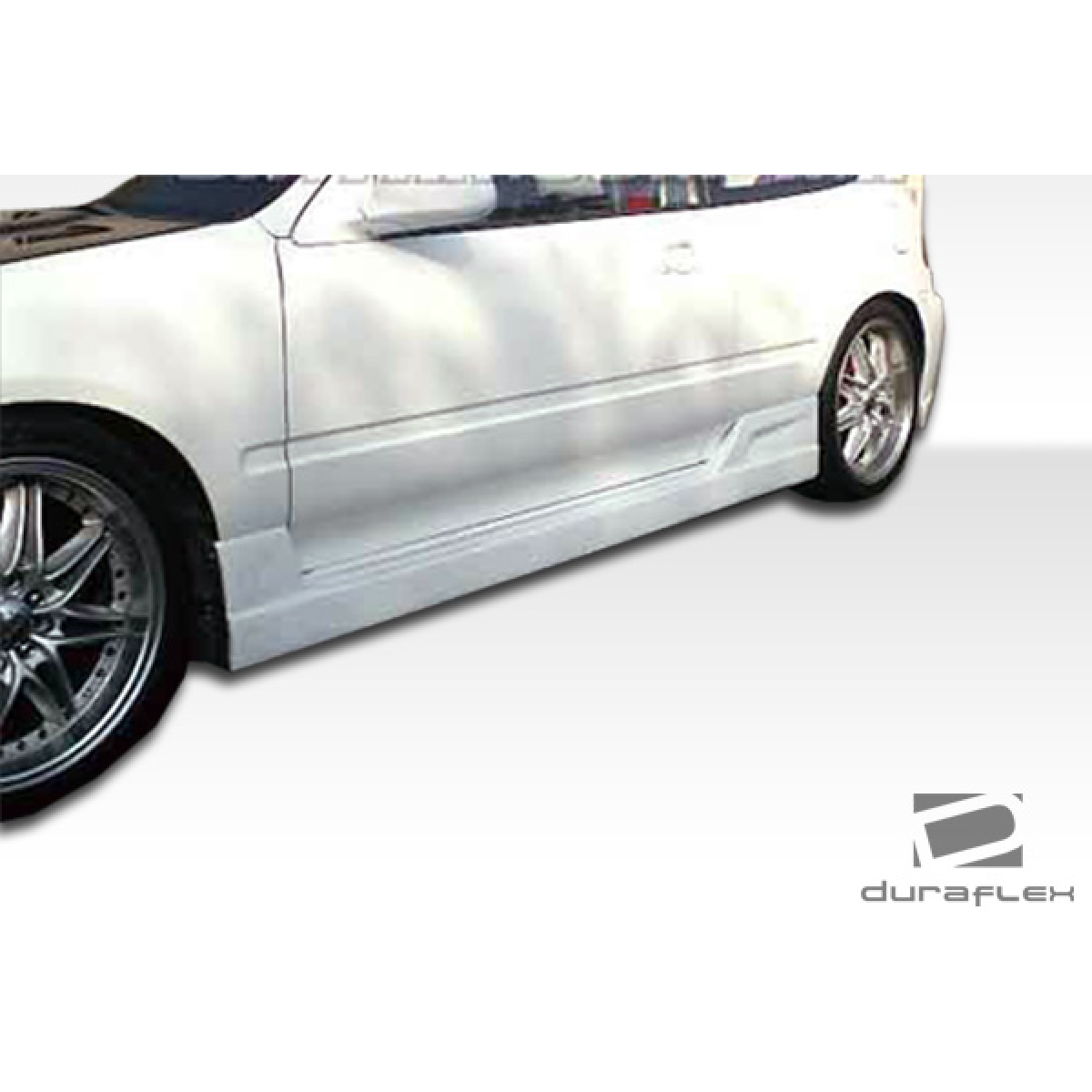 Modify your Honda Civic 1992 with our Exterior/Side Skirts - The part is shown at a side angle view