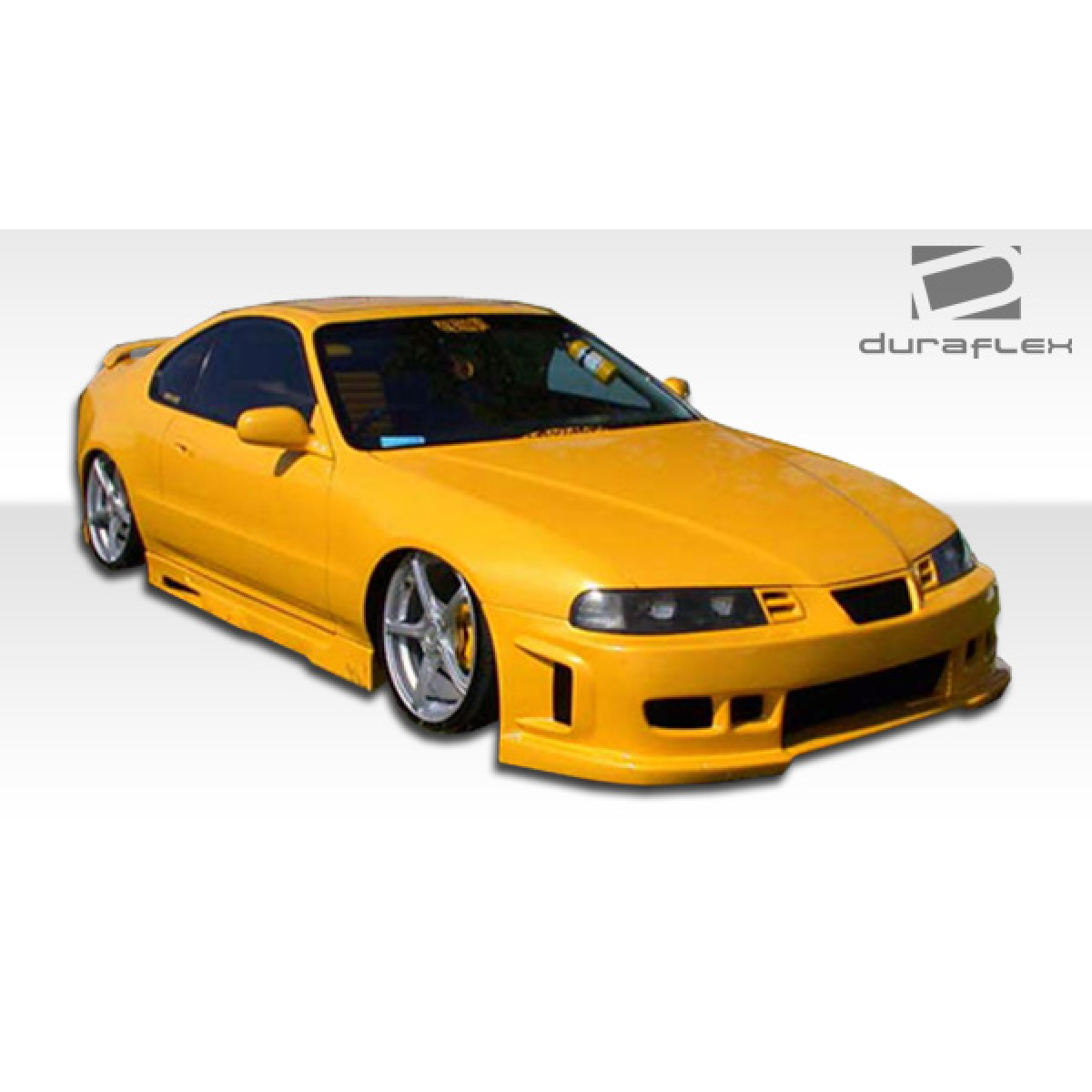 Modify your Honda Prelude 1992 with our Exterior/Side Skirts - Front quarter view of the vehicle