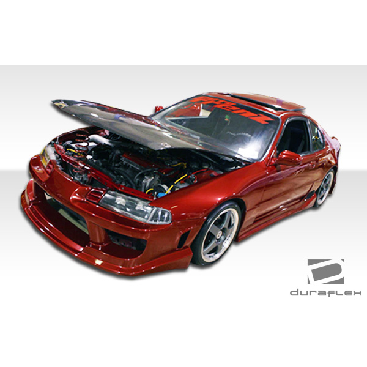 Modify your Honda Prelude 1992 with our Exterior/Front Bumpers or Lips - Front view angling slightly left