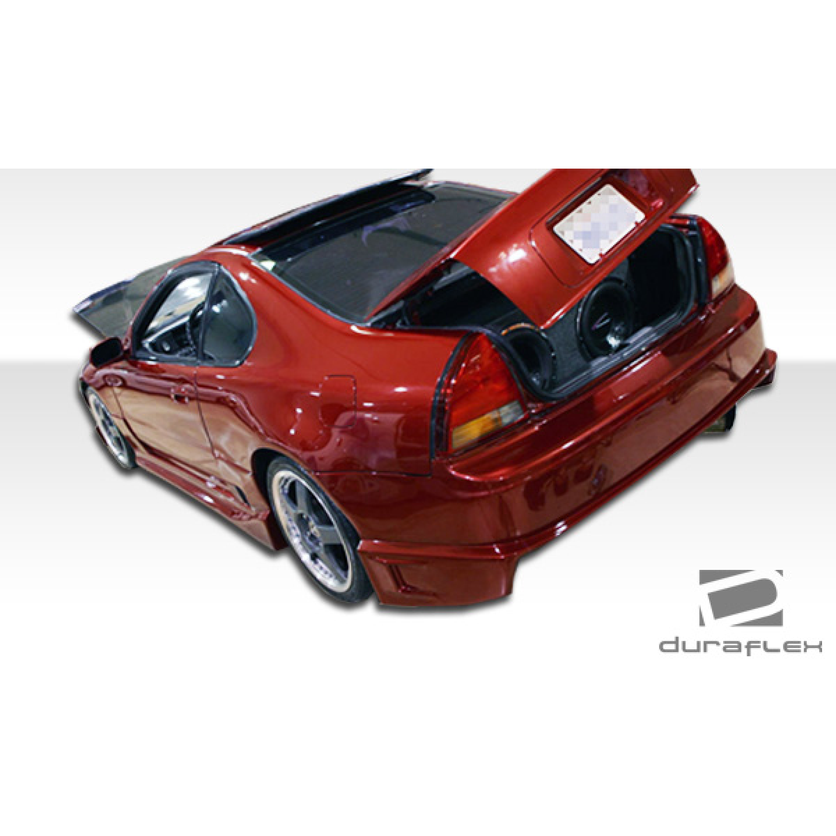 Modify your Honda Prelude 1992 with our Exterior/Complete Body Kits - Viewed from the rear left angle