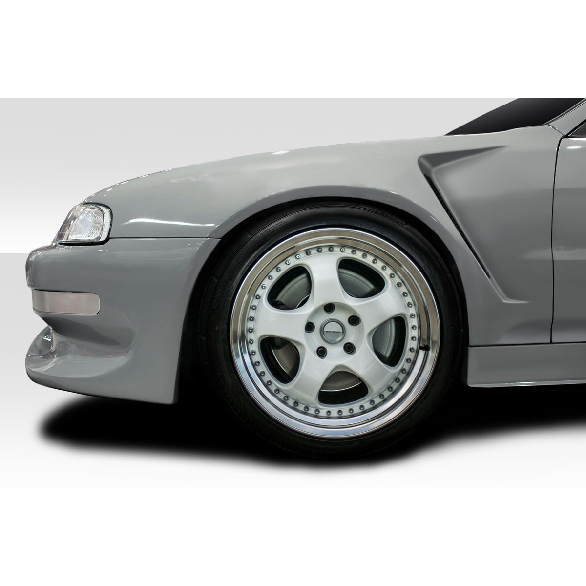 Modify your Honda Prelude 1992 with our Exterior/Fenders - Side angle showing fender and wheel design