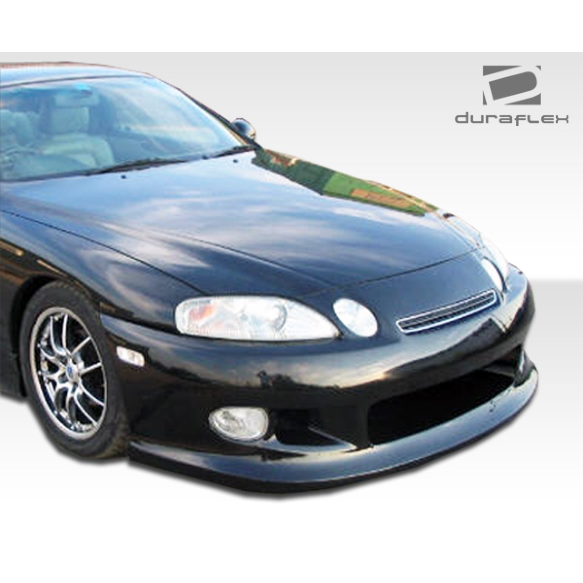 Modify your Lexus SC300 1992 with our Exterior/Complete Body Kits - Front view angle of black Lexus SC300