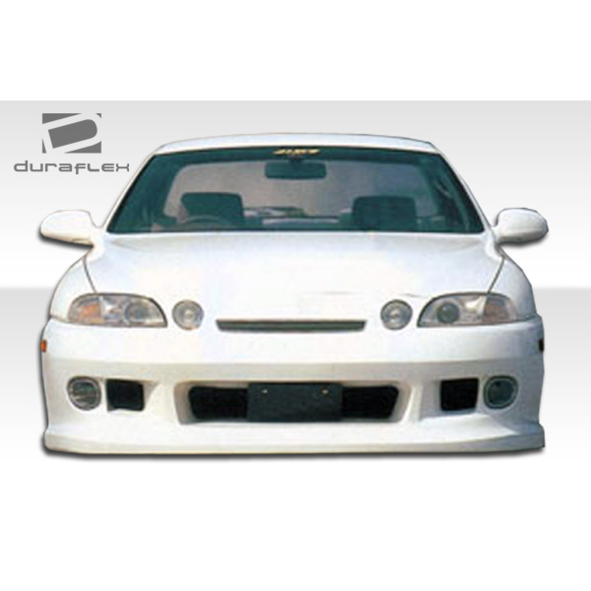 Modify your Lexus SC300 1992 with our Exterior/Complete Body Kits - Front view of the vehicle part from a straight angle