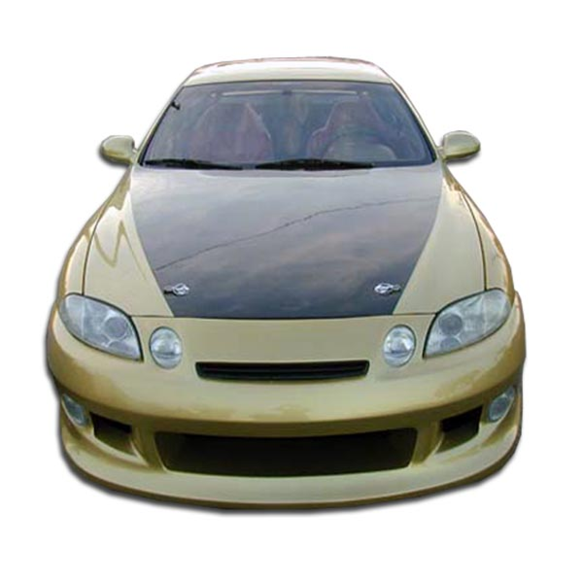 Modify your Lexus SC300 1992 with our Exterior/Complete Body Kits - Frontal view of the vehicle at eye level