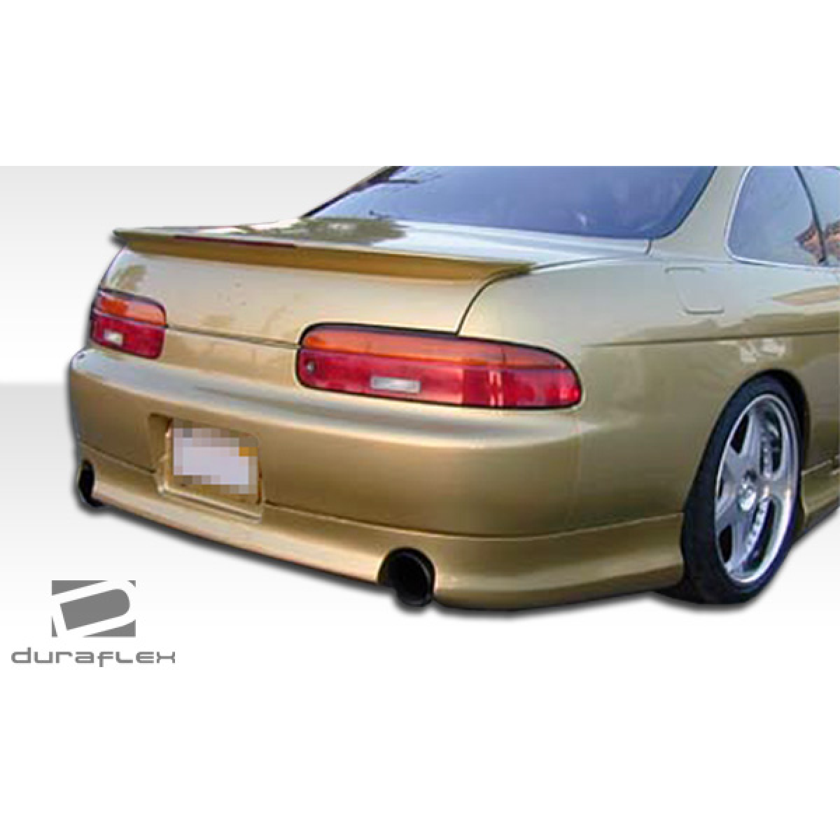 Modify your Lexus SC300 1992 with our Exterior/Rear Bumpers or Lips - View is from a low rear angle