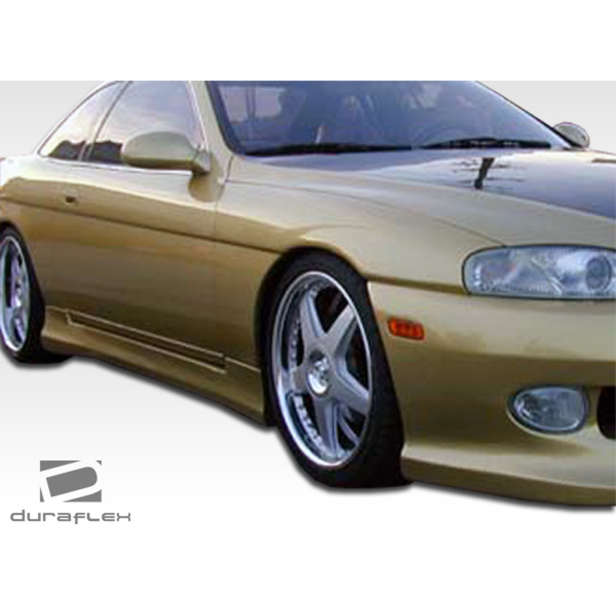 Modify your Lexus SC300 1992 with our Exterior/Side Skirts - Front three quarter view of the Lexus SC300