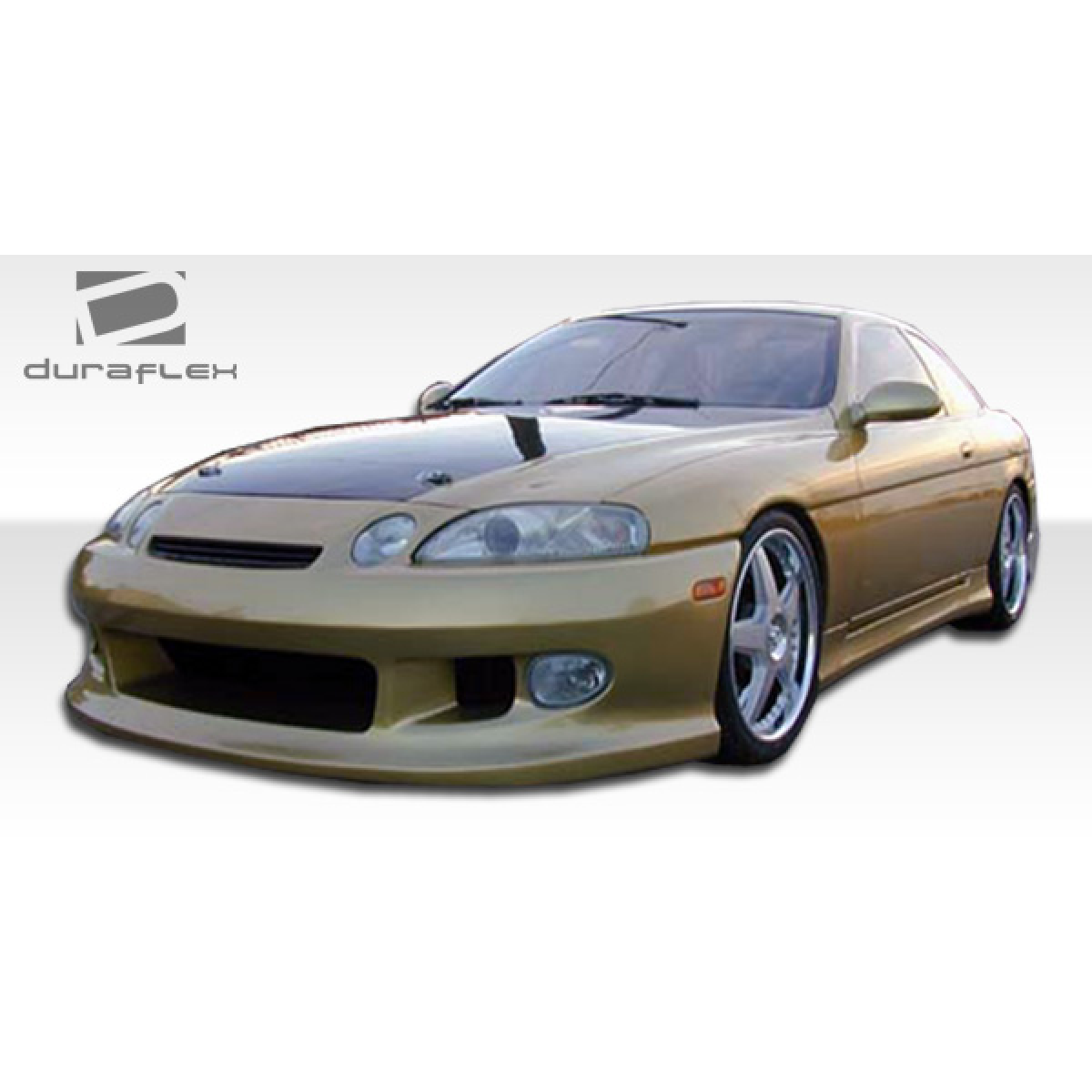 Modify your Lexus SC300 1992 with our Exterior/Side Skirts - Frontal low angle view of vehicle part